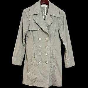 Joujou Gray Lightweight Fit & Flare Jacket